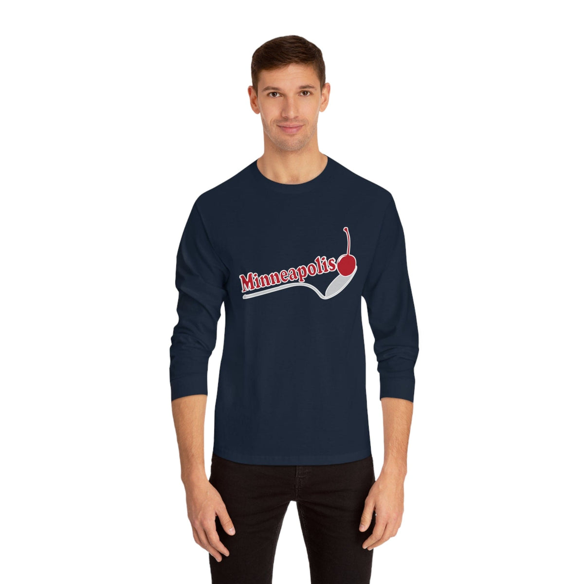 MINNEAPOLIS – Trendy Design, Premium Long Sleeve Tee