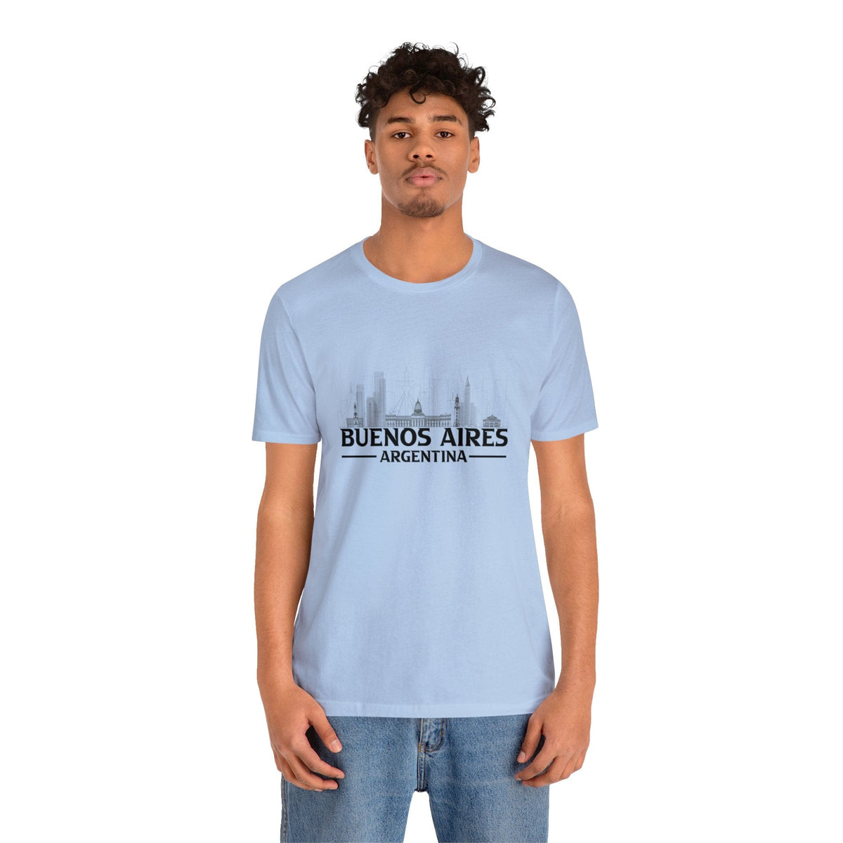 Buenos Aires Skyline - Short Sleeve Tee