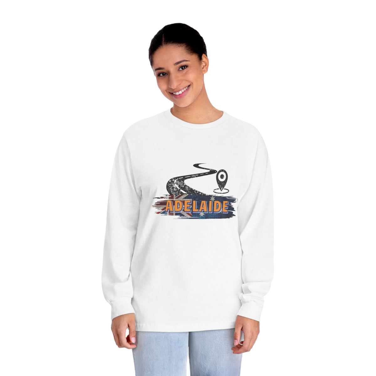 ADELAIDE – Trendy Design, Premium Long Sleeve Tee