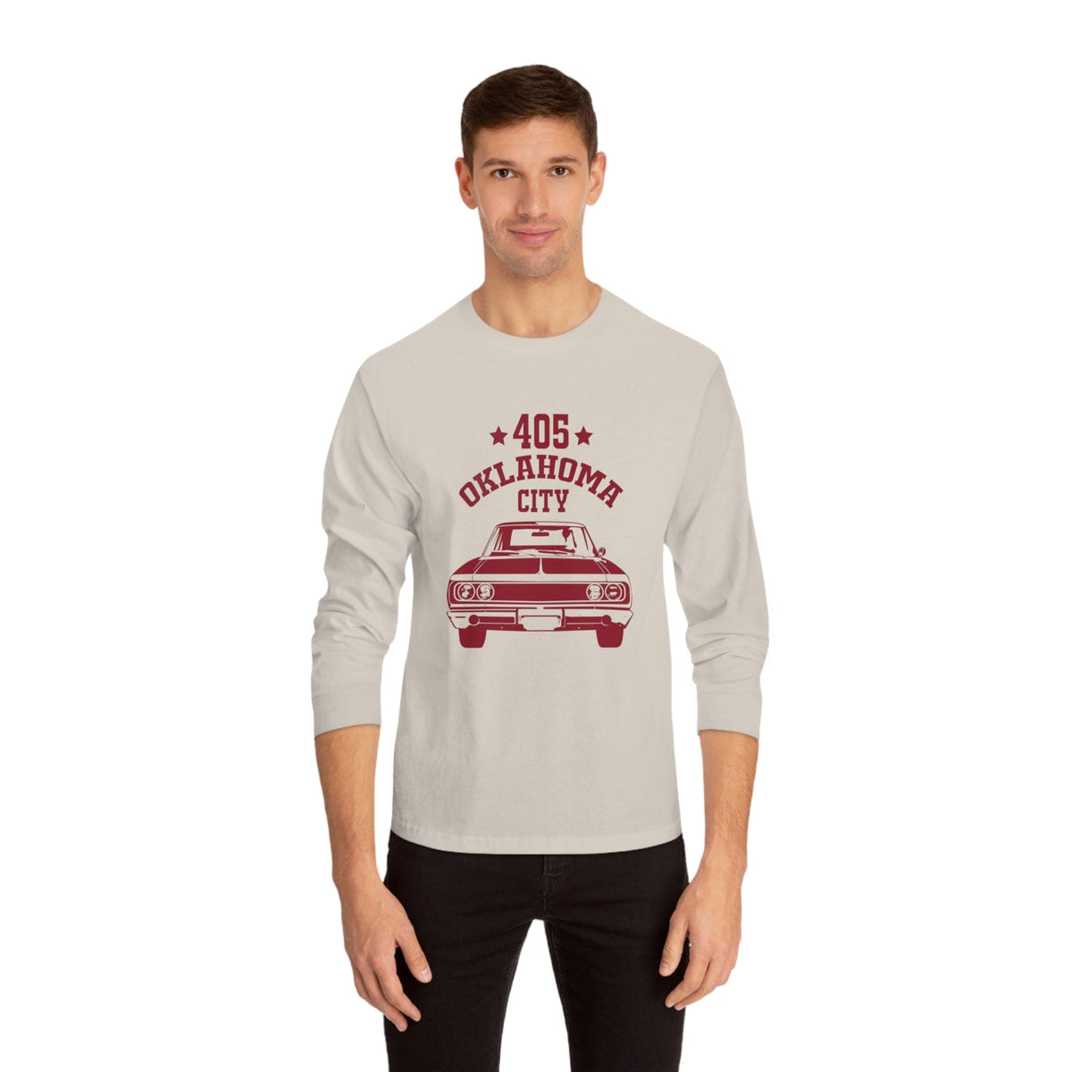 OKLAHOMA CITY – Trendy Design, Premium Long Sleeve Tee