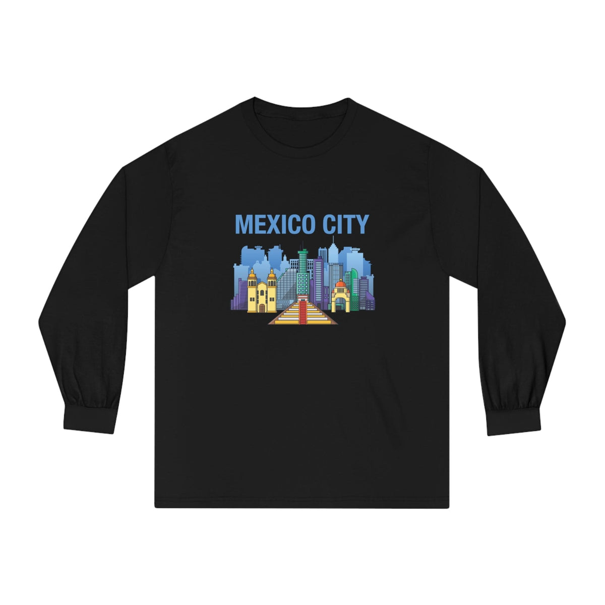 MEXICO CITY – Trendy Design, Premium Long Sleeve Tee