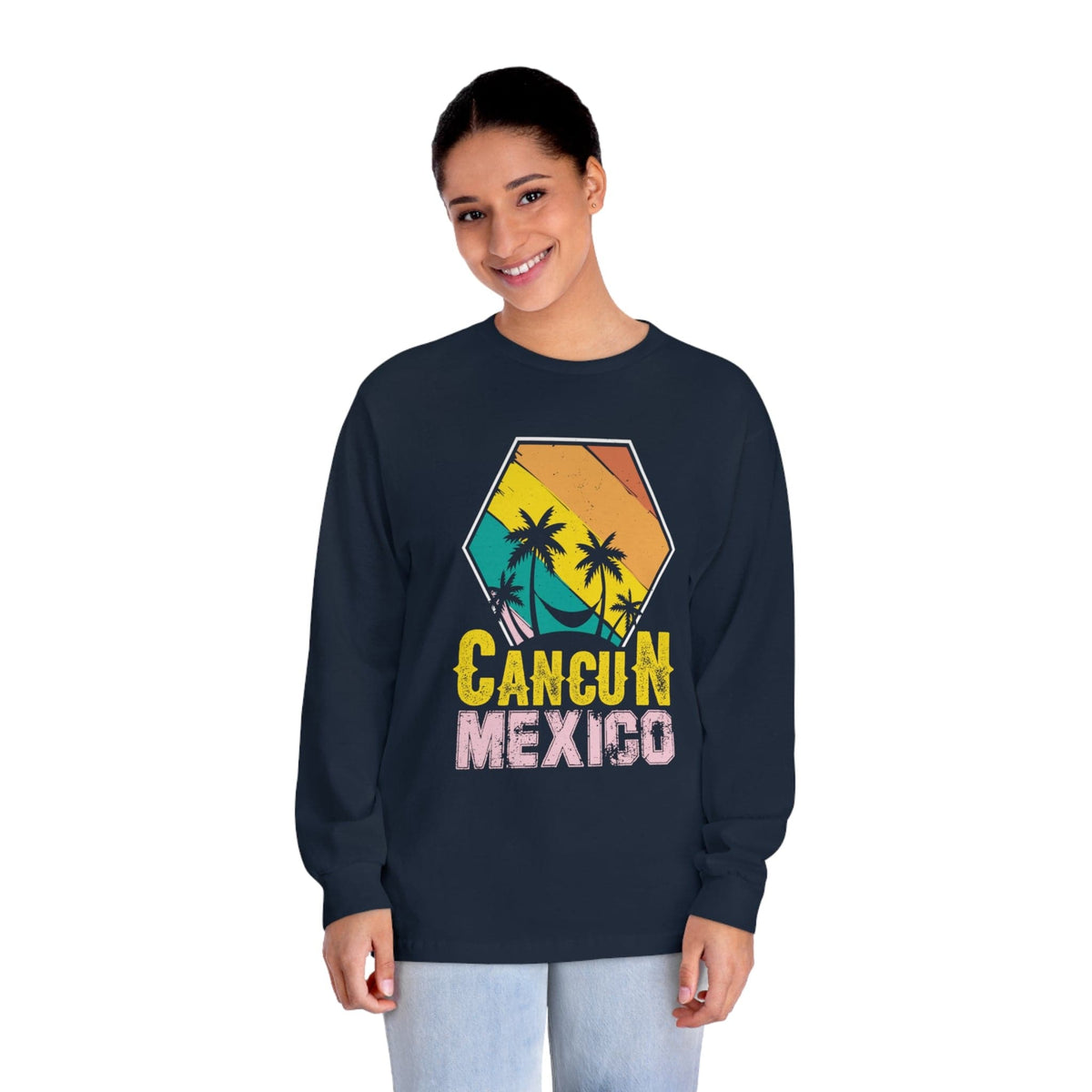 CANCUN – Trendy Design, Premium Long Sleeve Tee