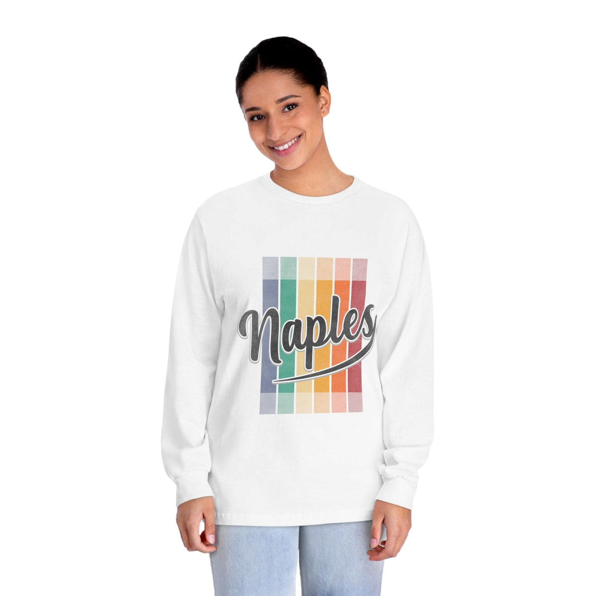 NAPLES – Trendy Design, Premium Long Sleeve Tee