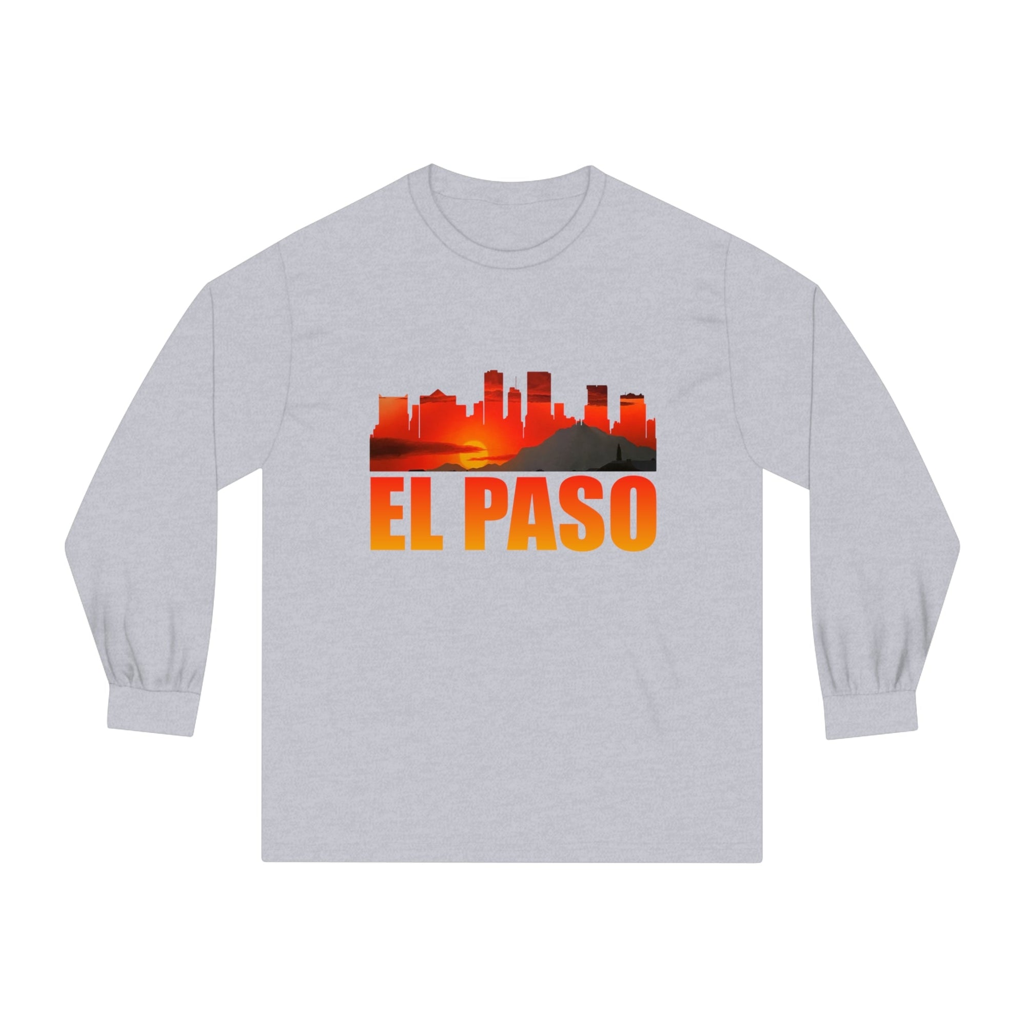 EL PASO – Trendy Design, Premium Long Sleeve Tee