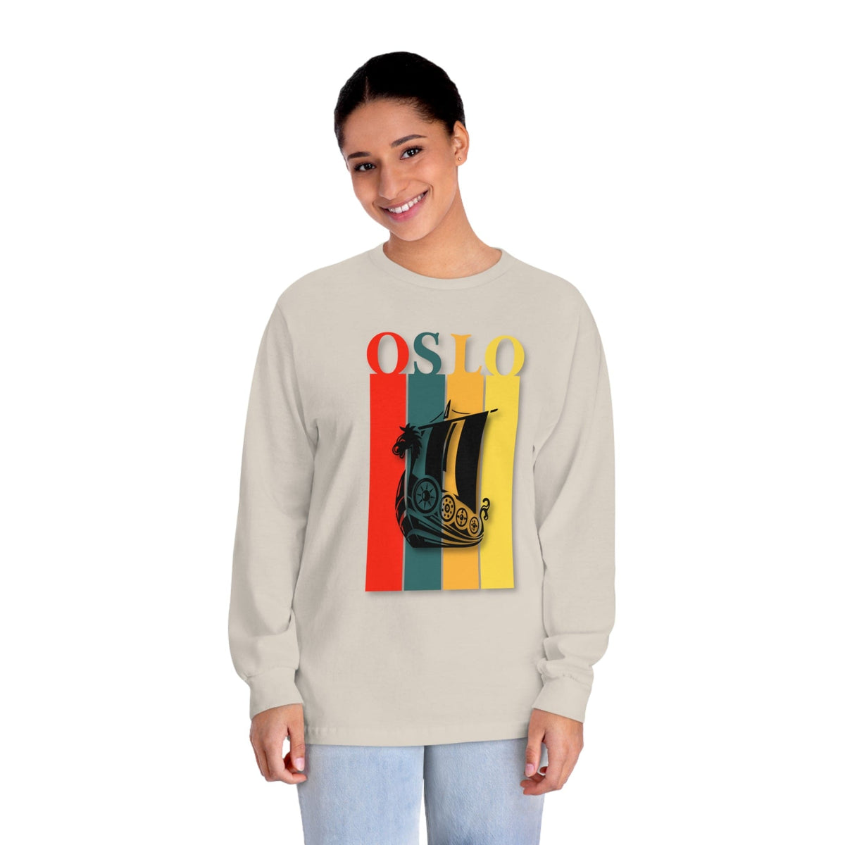 OSLO – Trendy Design, Premium Long Sleeve Tee