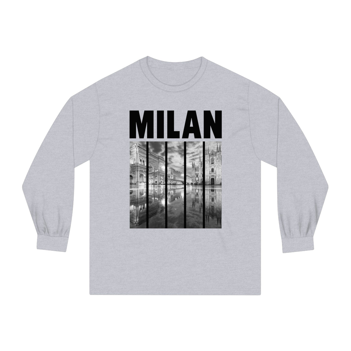 MILAN – Trendy Design, Premium Long Sleeve Tee