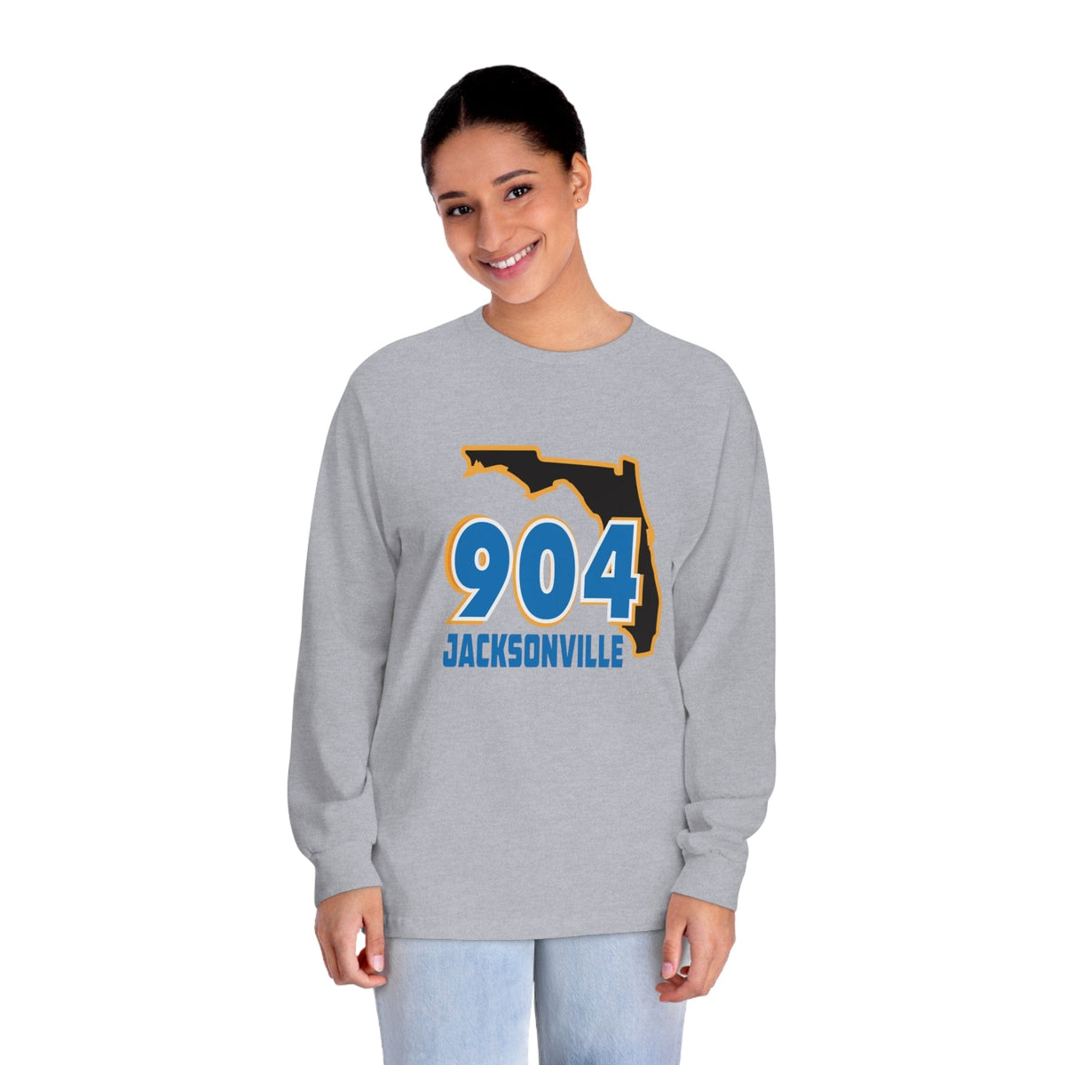 JACKSONVILLE – Trendy Design, Premium Long Sleeve Tee