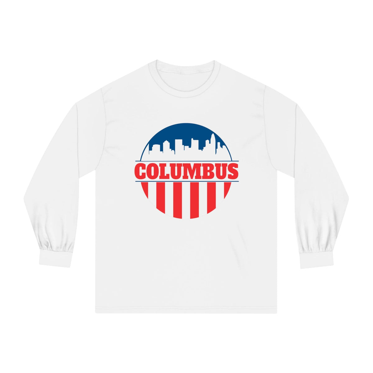 COLUMBUS – Trendy Design, Premium Long Sleeve Tee