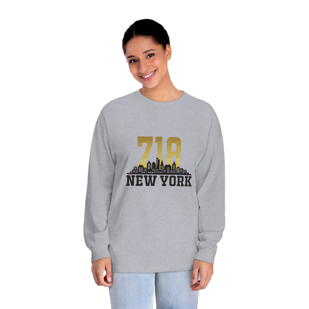 NEW YORK – Trendy Design, Premium Long Sleeve Tee