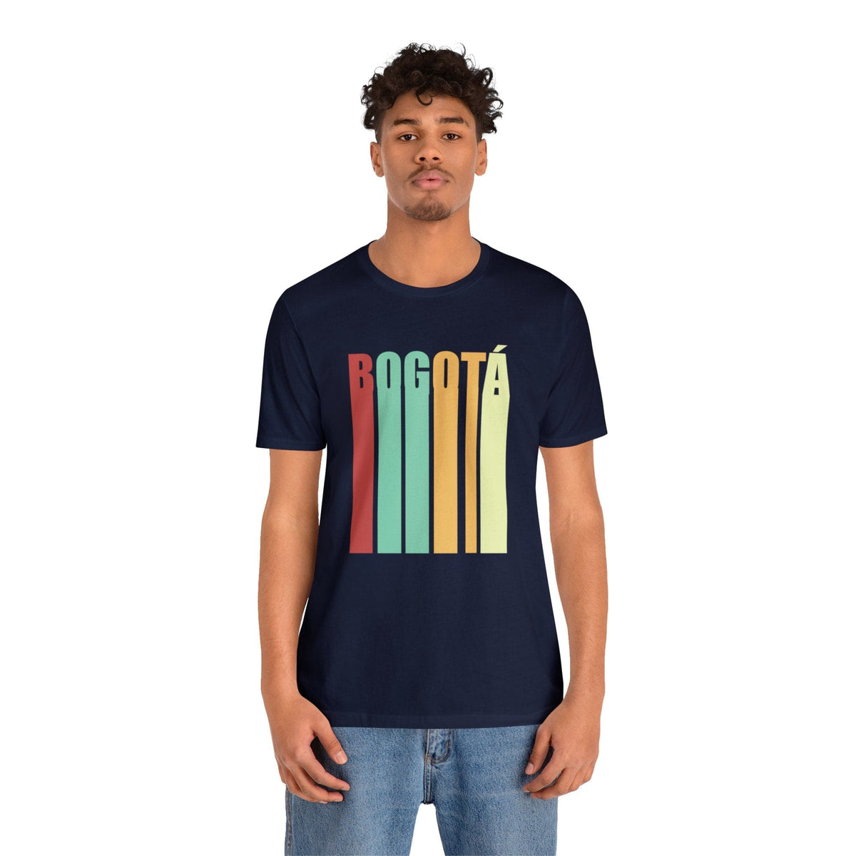 Vintage Bogotá Vertical - Short Sleeve Tee