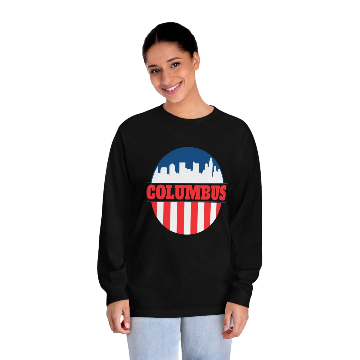 COLUMBUS – Trendy Design, Premium Long Sleeve Tee