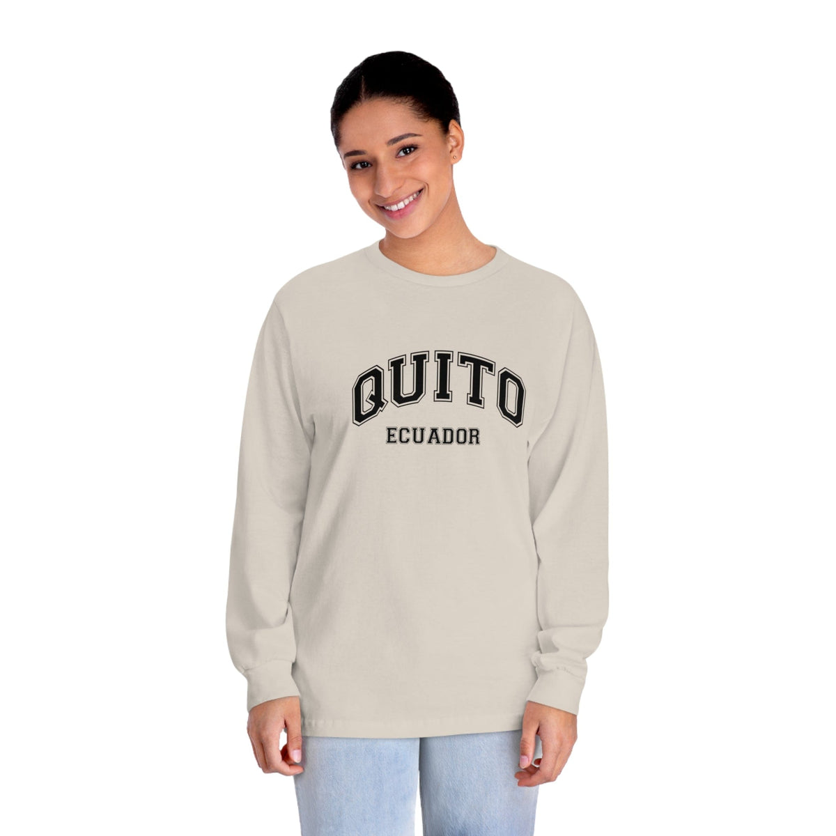 QUITO – Trendy Design, Premium Long Sleeve Tee