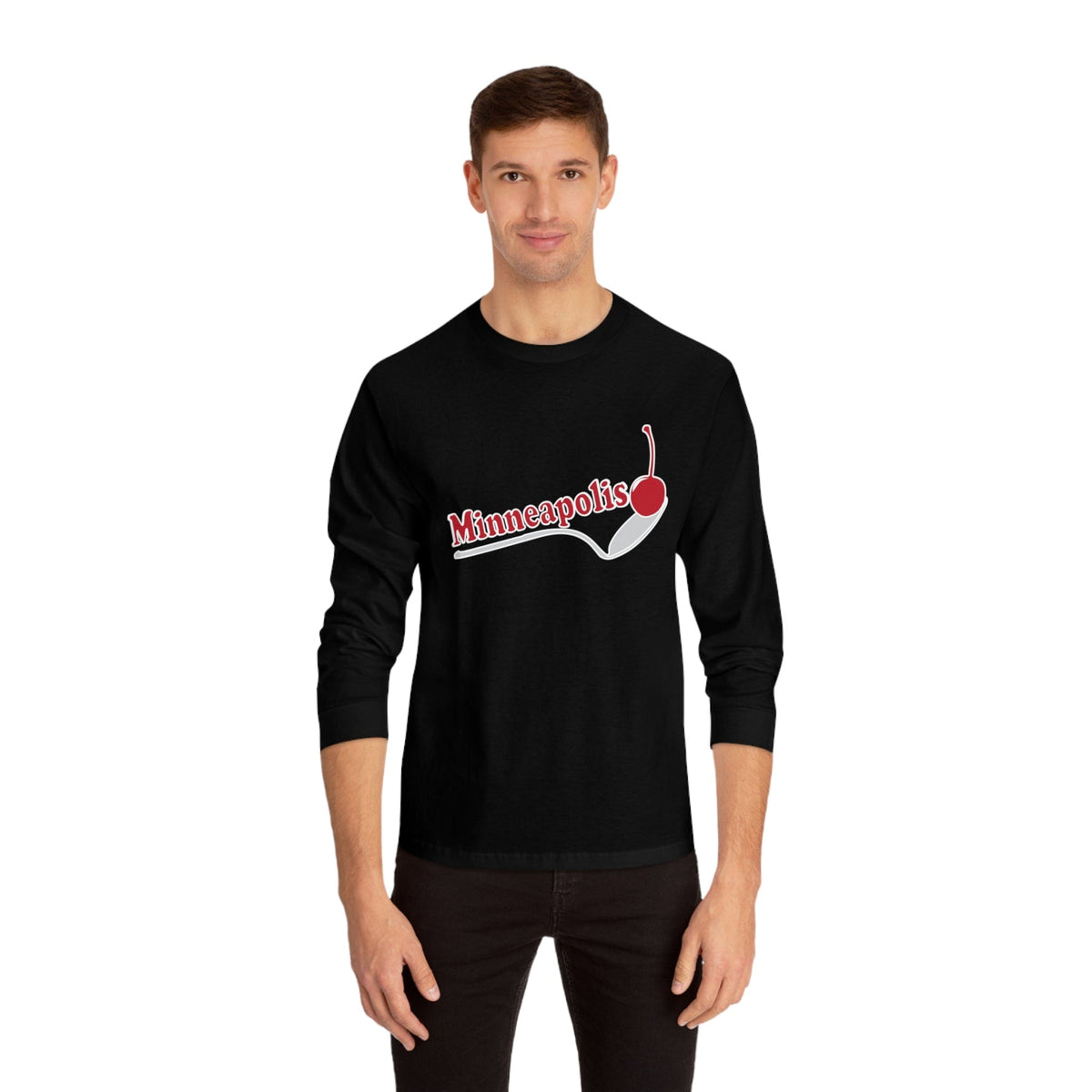 MINNEAPOLIS – Trendy Design, Premium Long Sleeve Tee