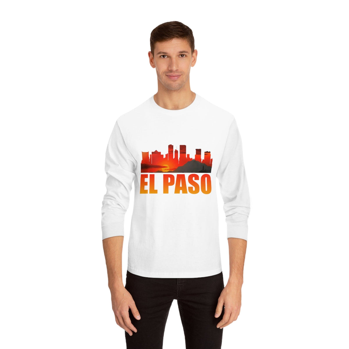 EL PASO – Trendy Design, Premium Long Sleeve Tee