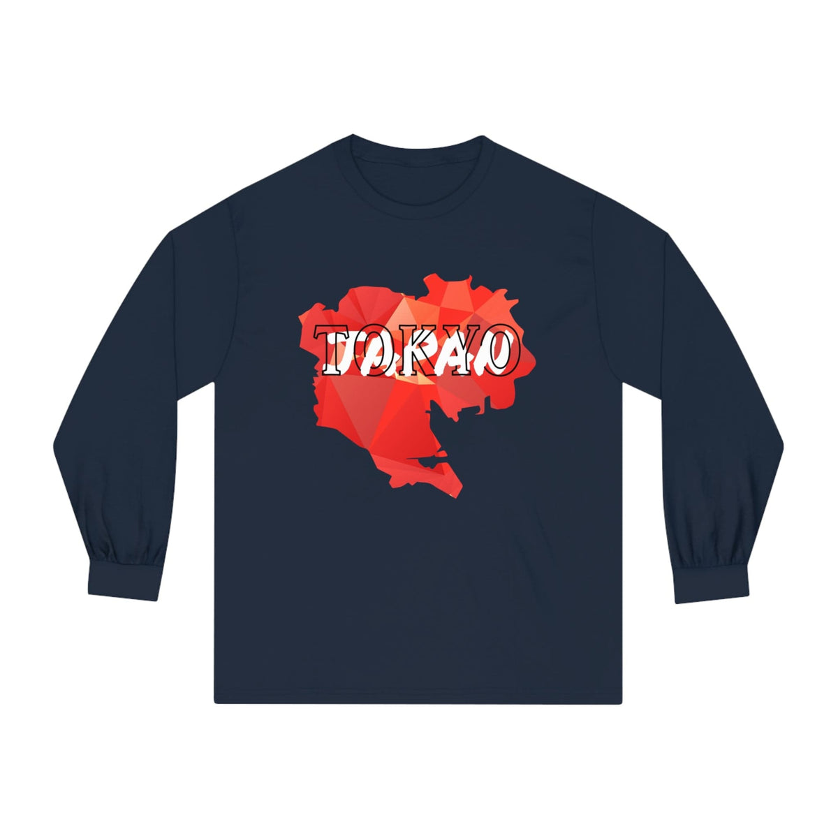 TOKYO – Trendy Design, Premium Long Sleeve Tee