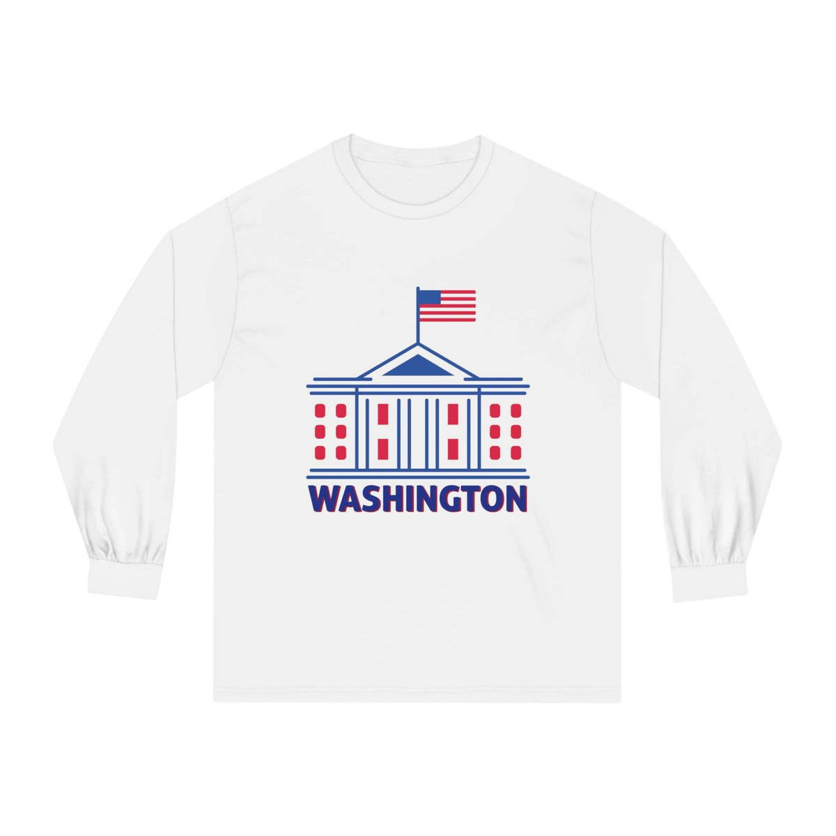 WASHINGTON – Trendy Design, Premium Long Sleeve Tee