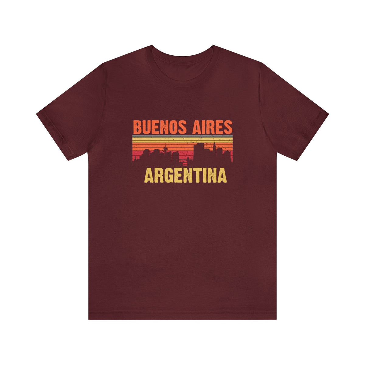 Buenos Aires Nightscape - Short Sleeve Tee