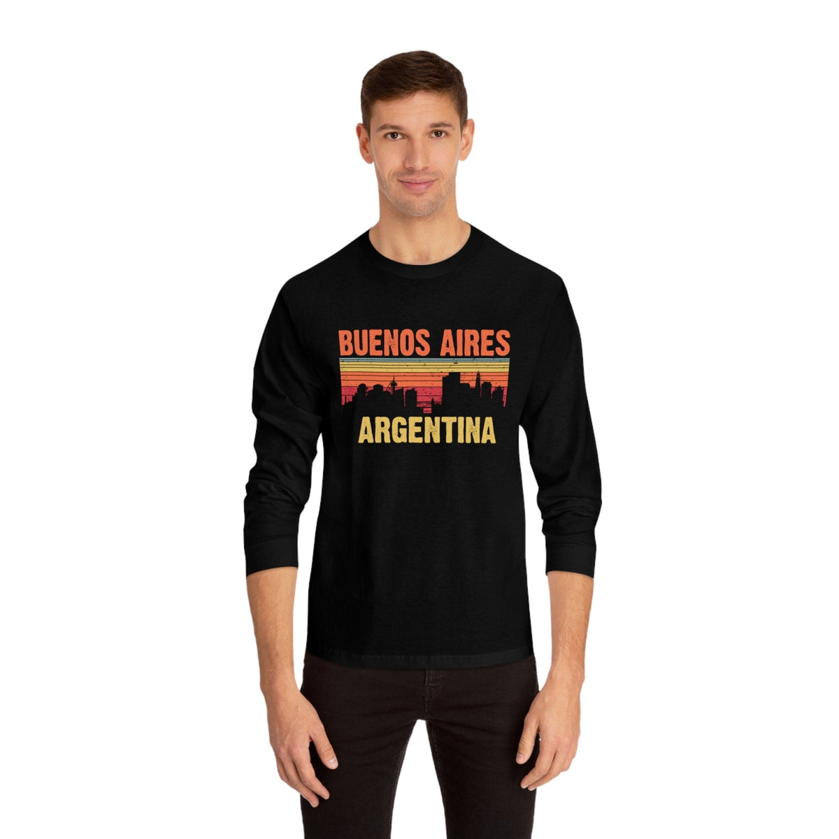 Buenos Aires Nightscape - Long Sleeve Tee