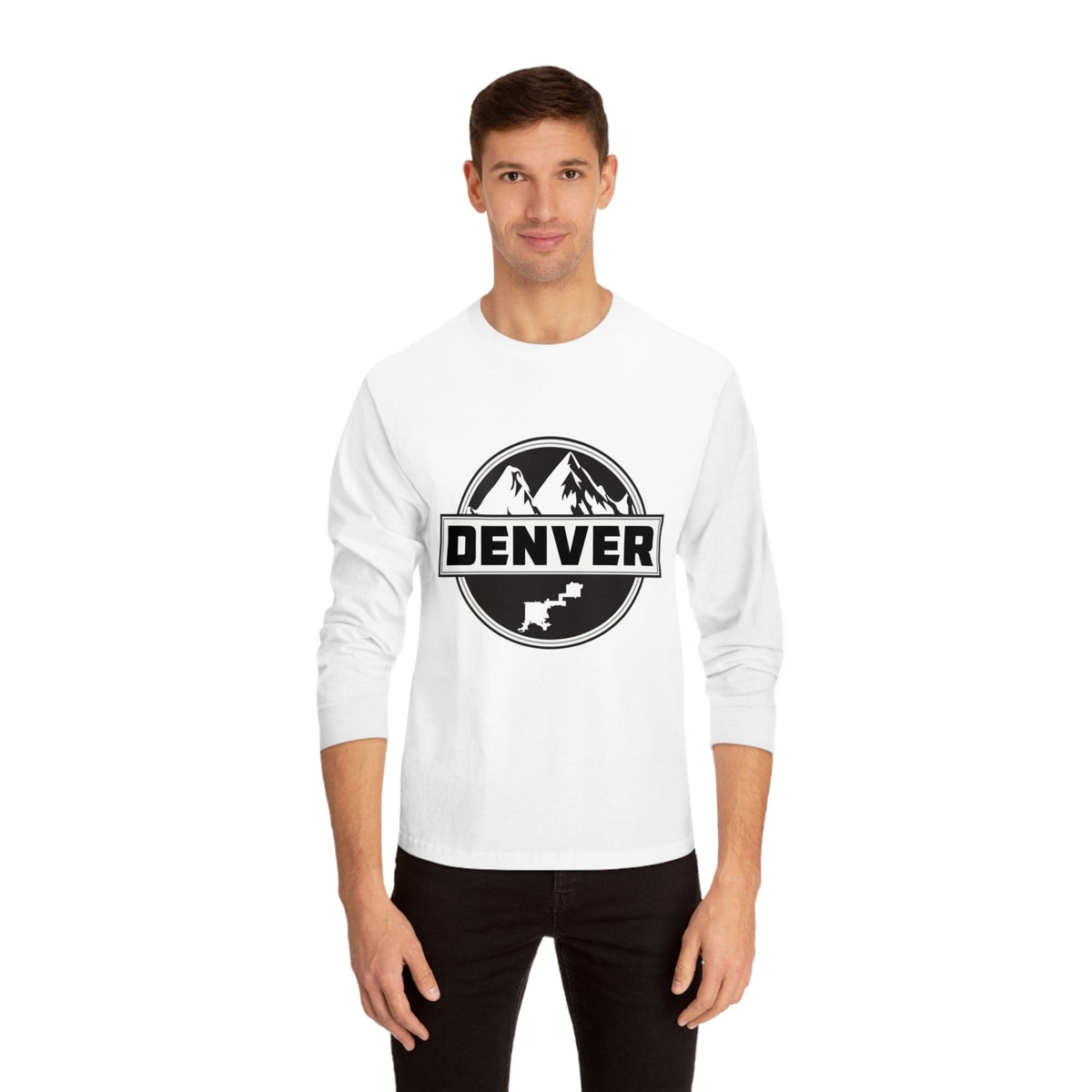 DENVER – Trendy Design, Premium Long Sleeve Tee