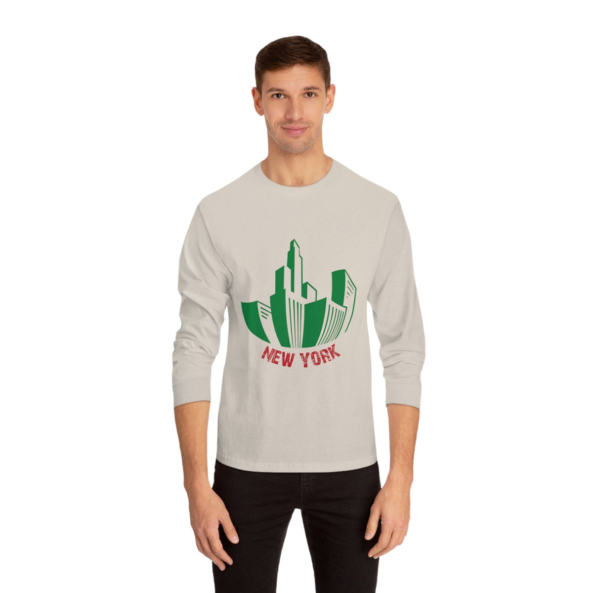 NEW YORK – Trendy Design, Premium Long Sleeve Tee