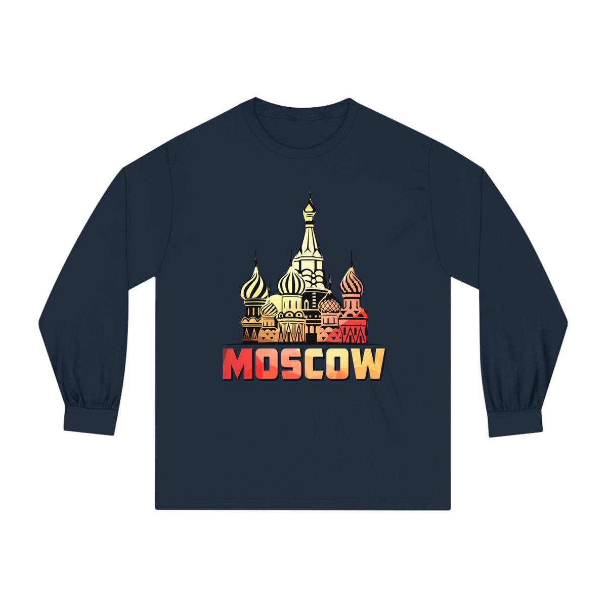MOSCOW – Trendy Design, Premium Long Sleeve Tee