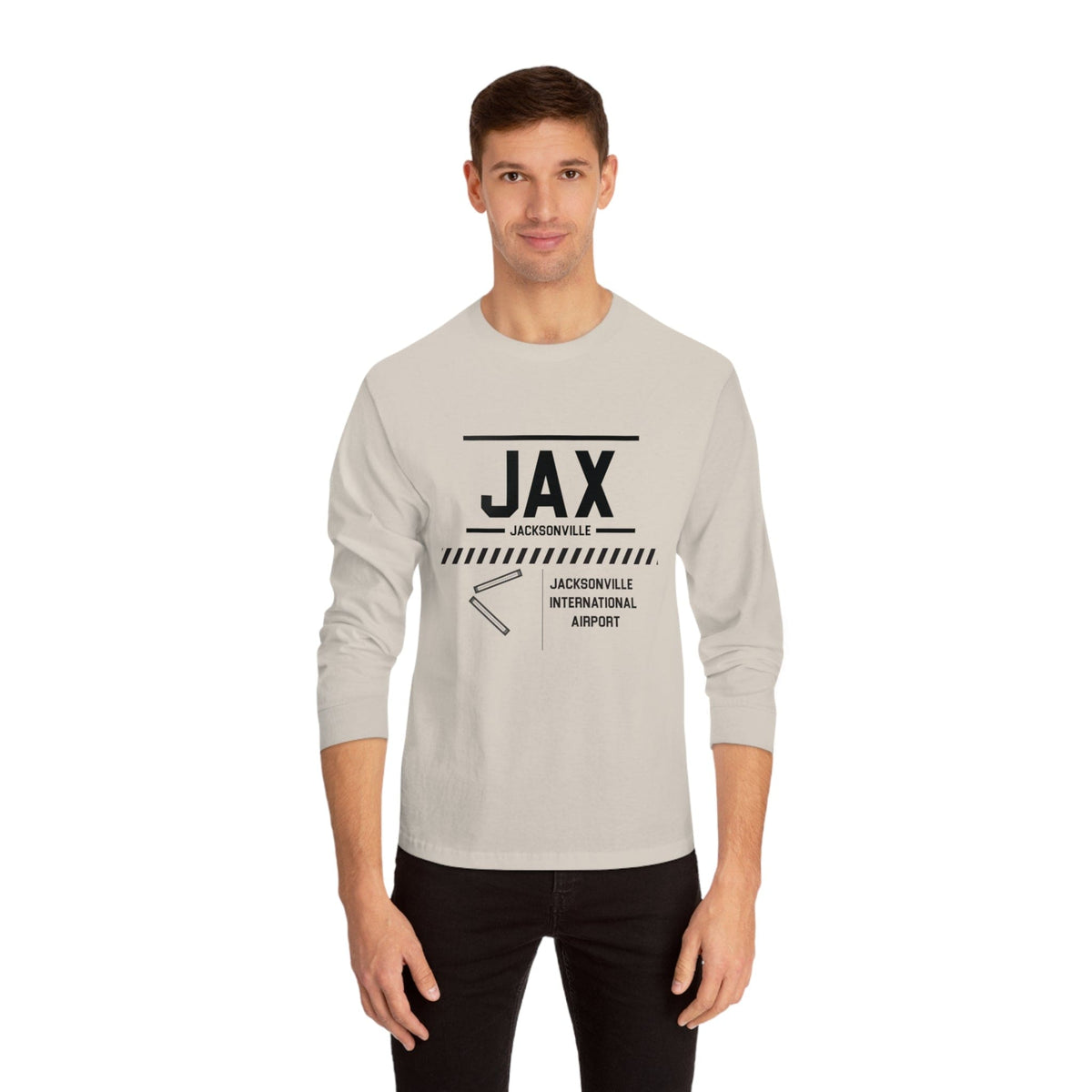 JACKSONVILLE – Trendy Design, Premium Long Sleeve Tee