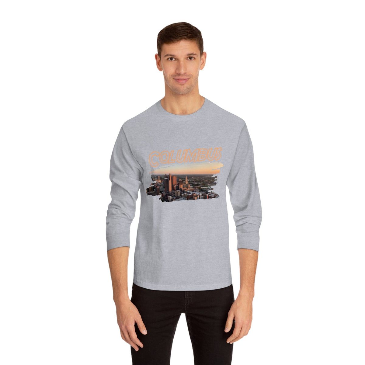 COLUMBUS – Trendy Design, Premium Long Sleeve Tee
