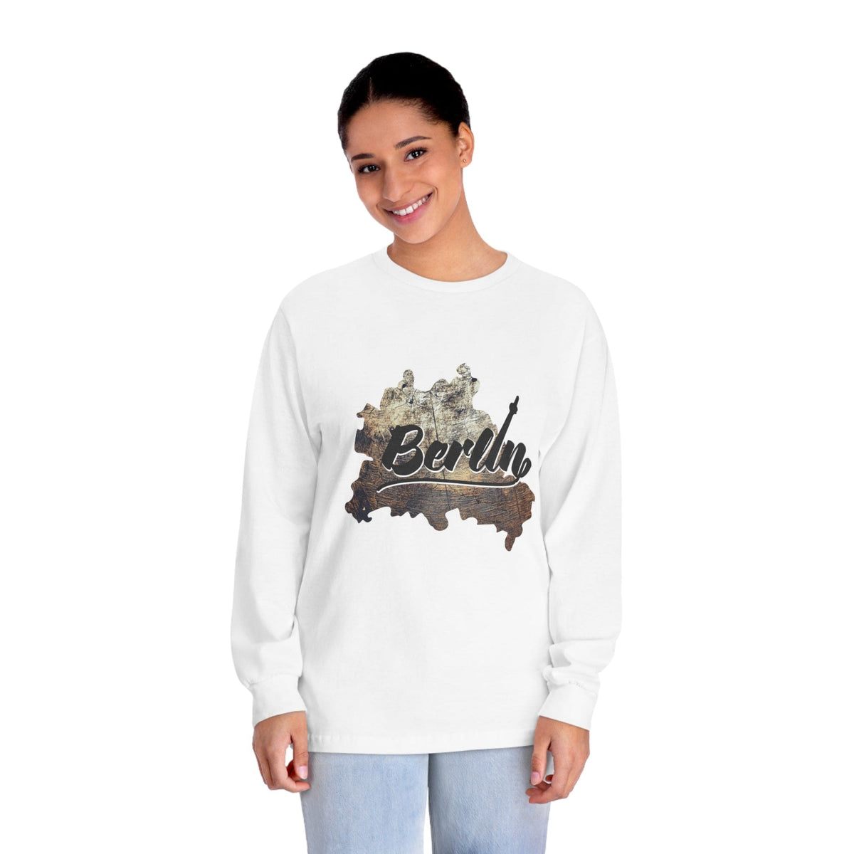 BERLIN – Trendy Design, Premium Long Sleeve Tee