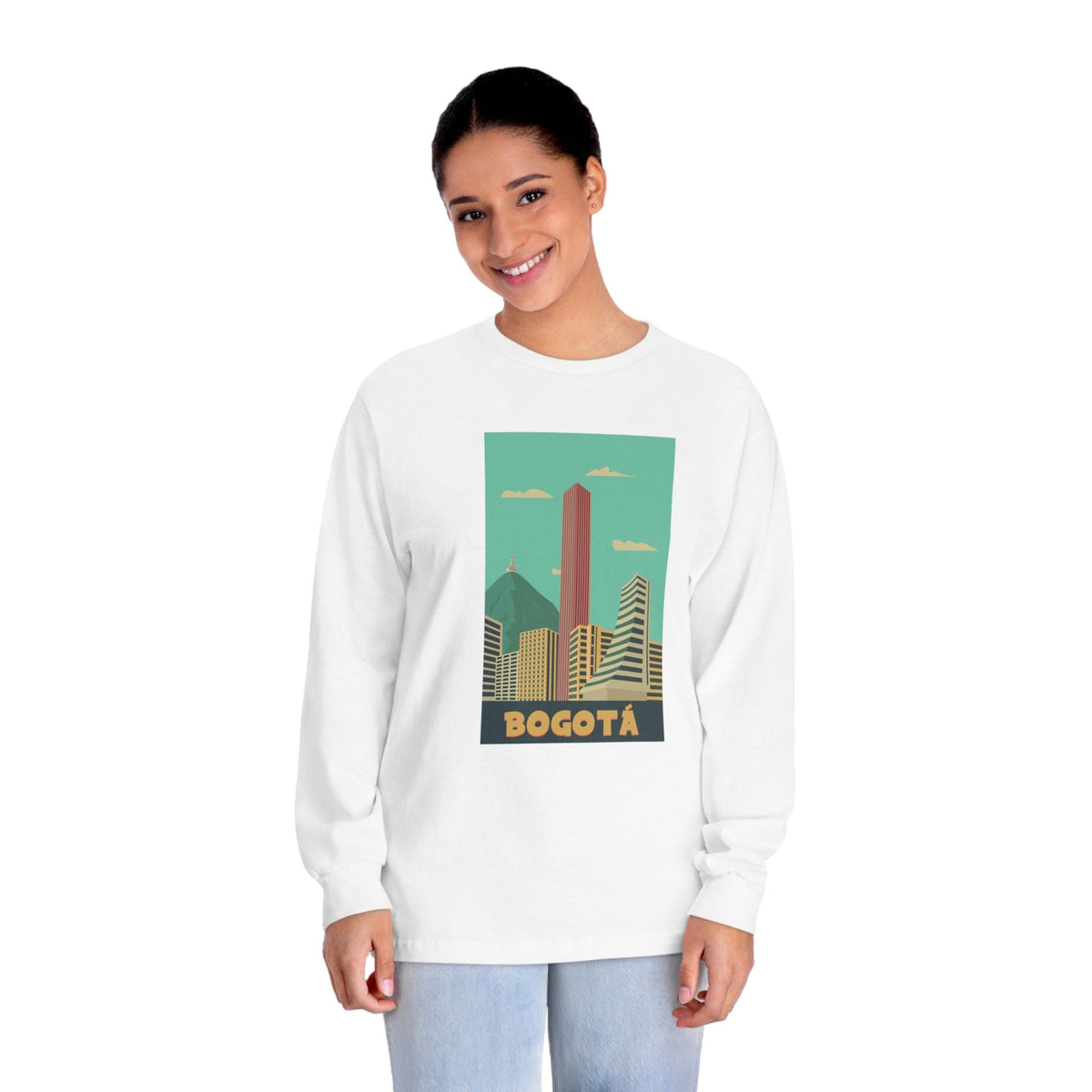 BOGOTA – Trendy Design, Premium Long Sleeve Tee