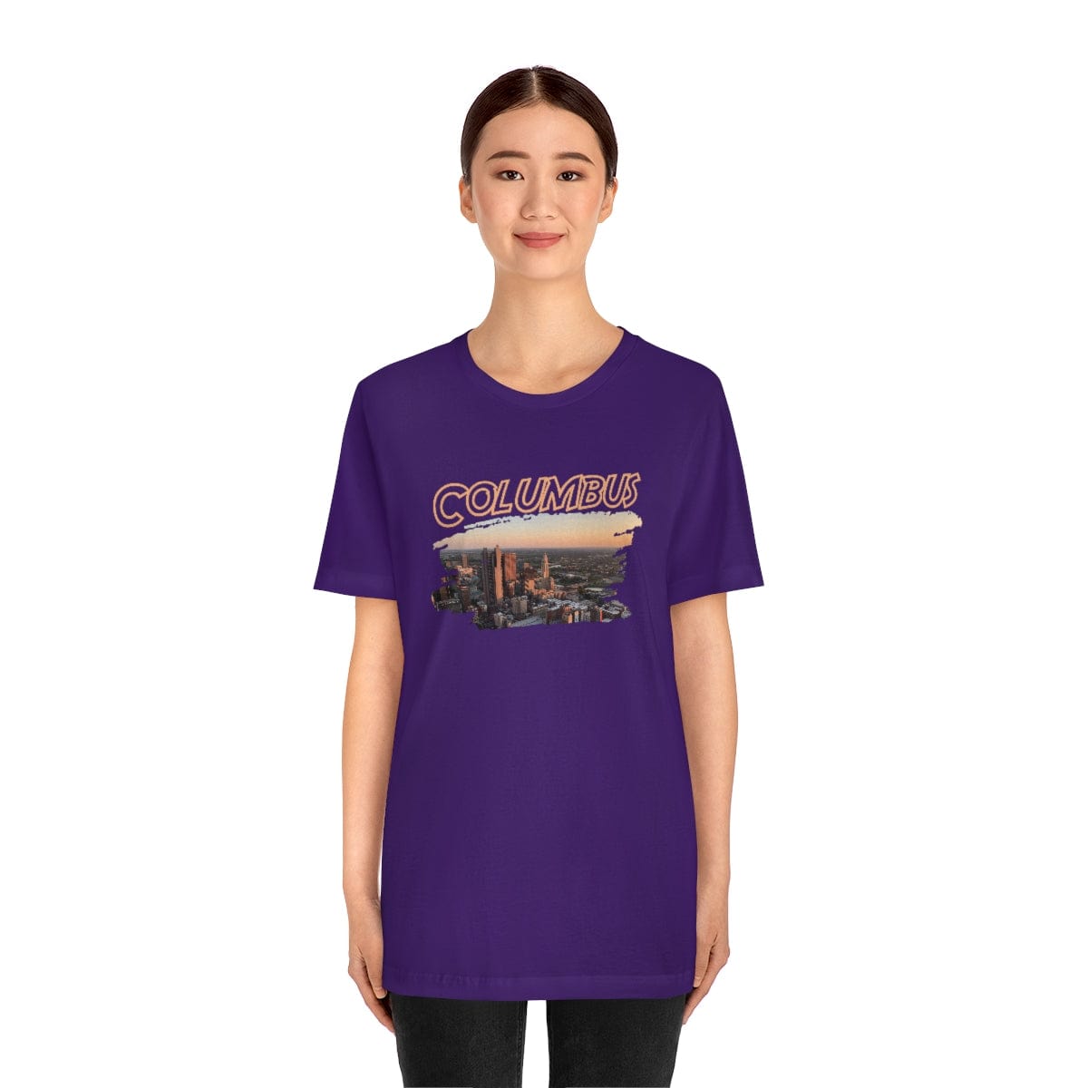Columbus Skyline - Short Sleeve Tee