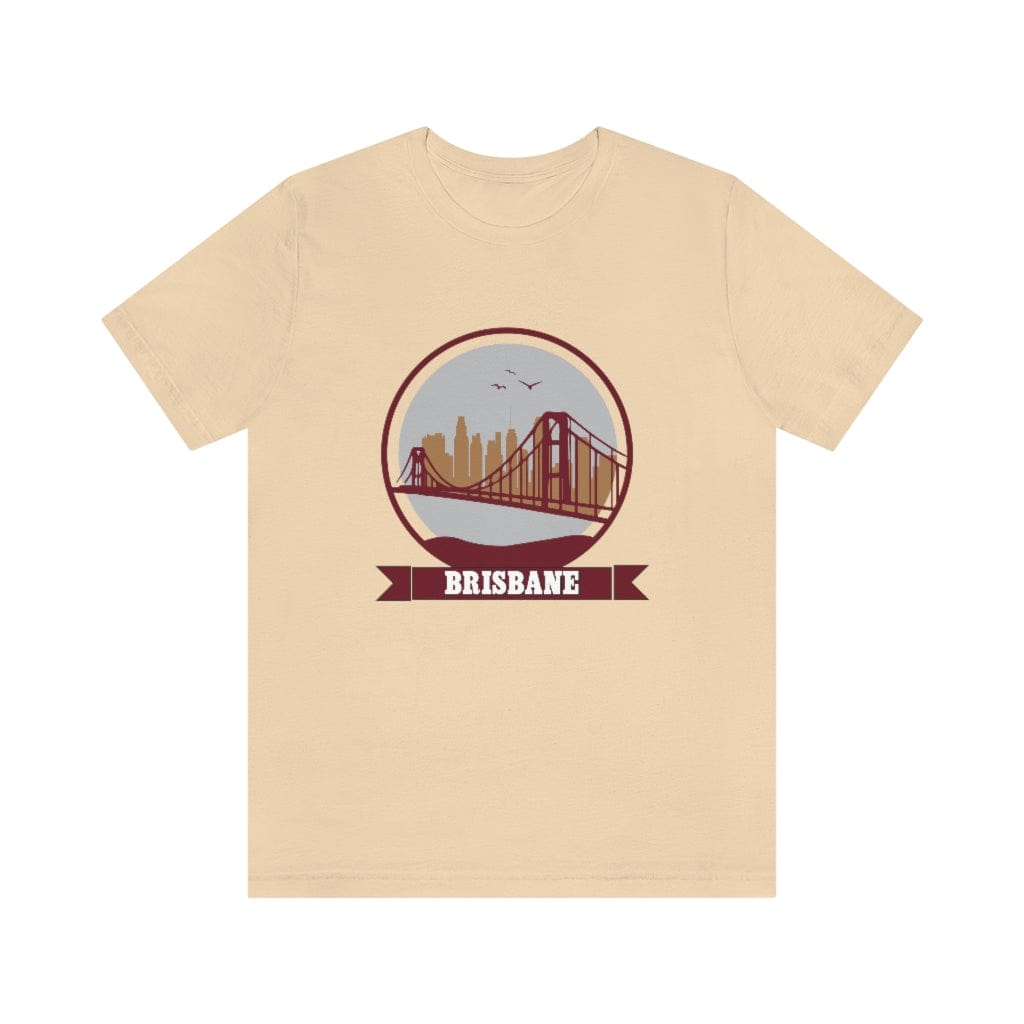 Maroon Brisbane- Short Sleeve Tee