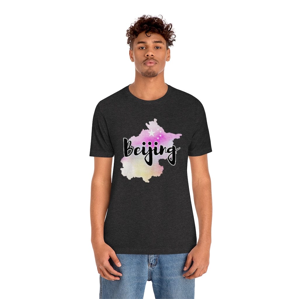 Beijing Map - Short Sleeve Tee