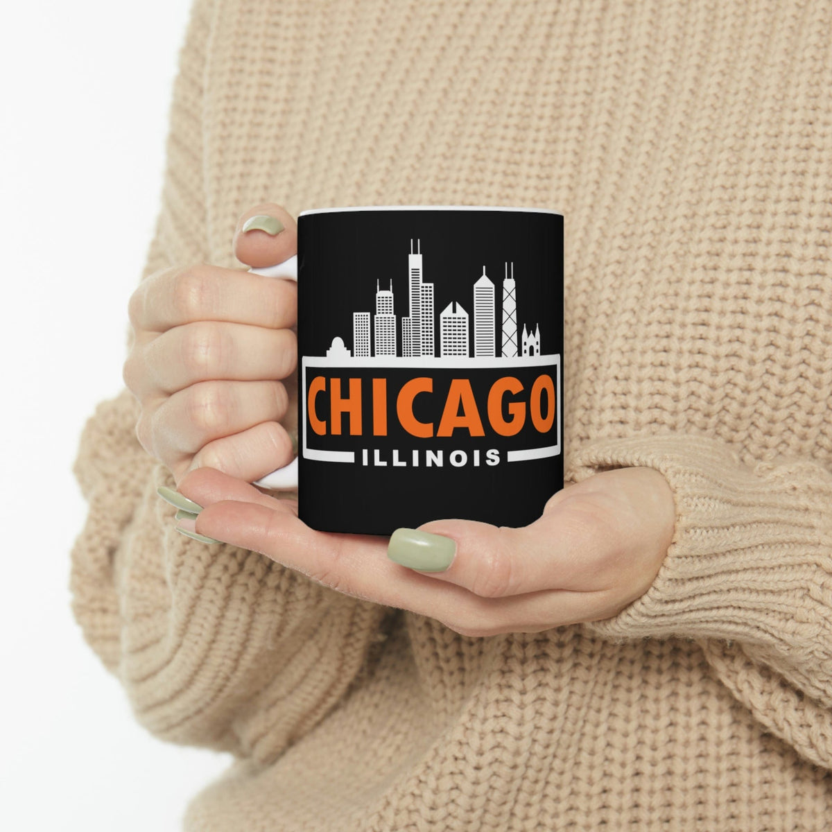 CHICAGO - Awesome Ceramic Mug, Exclusive Design