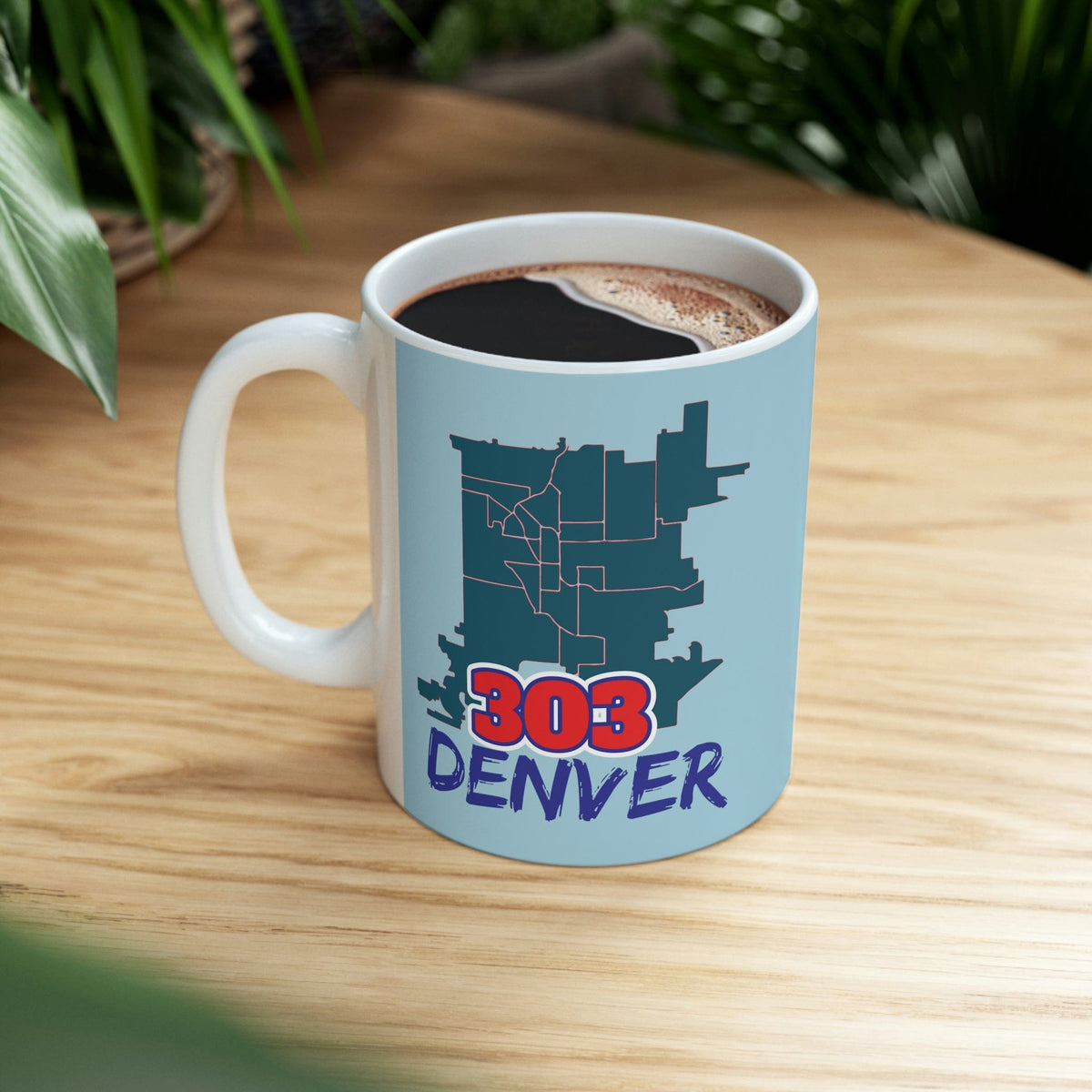 DENVER - Awesome Ceramic Mug, Exclusive Design