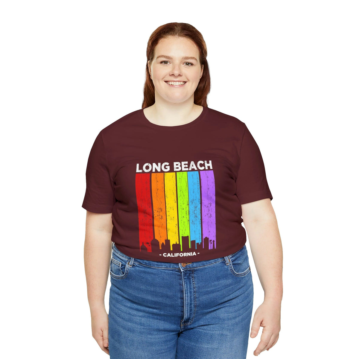 Long Beach California - Short Sleeve Tee