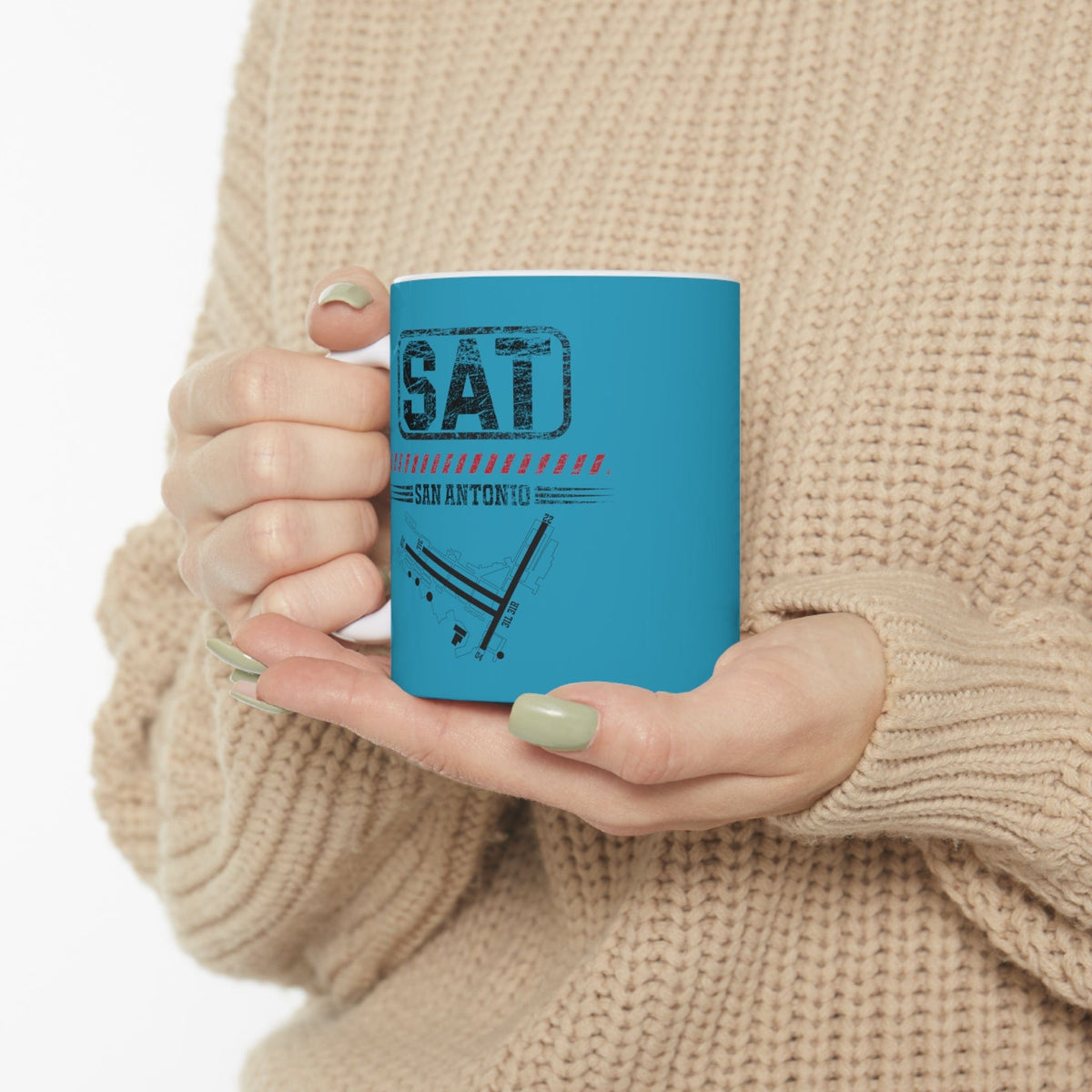 SAN ANTONIO - Awesome Ceramic Mug, Exclusive Design