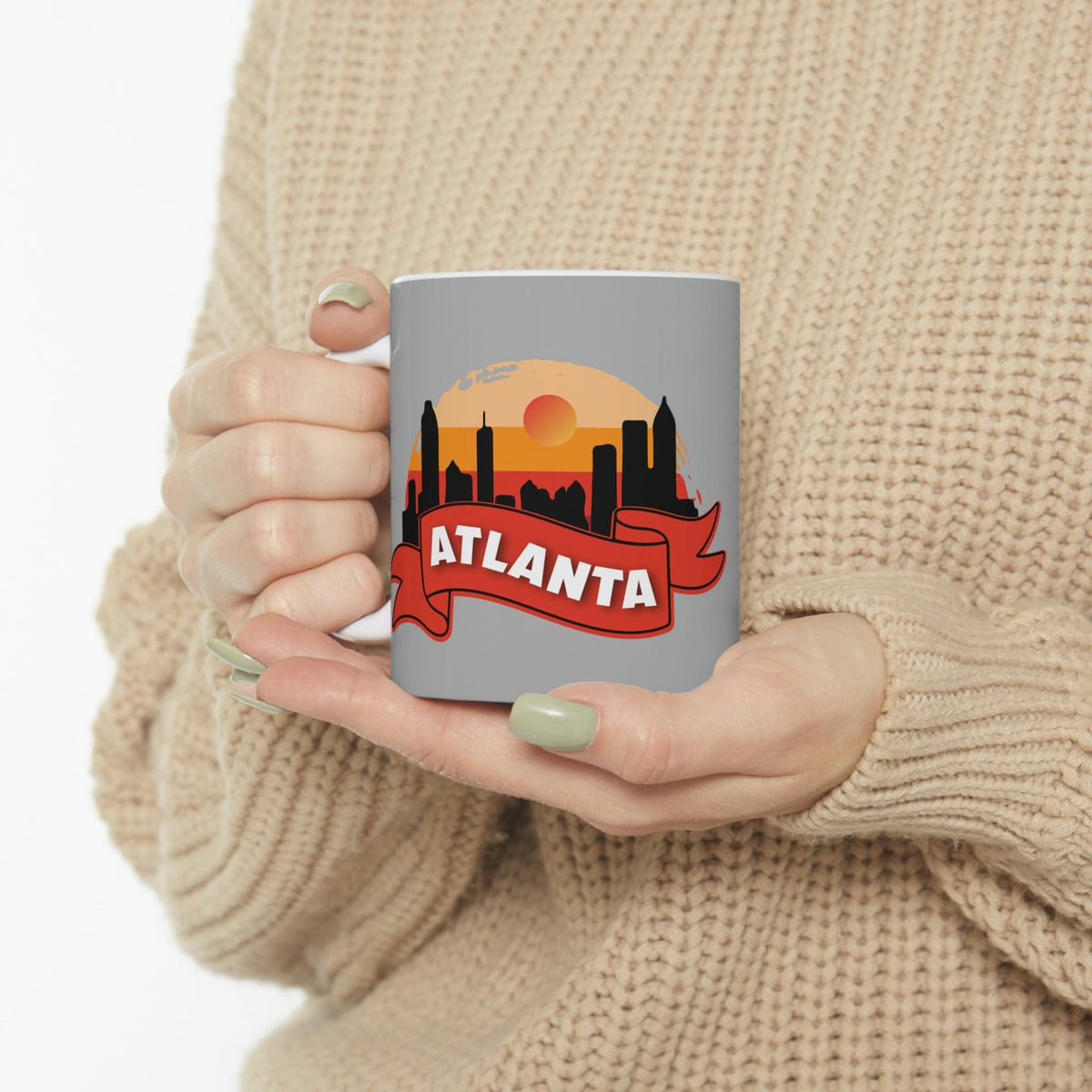 ATLANTA - Awesome Ceramic Mug, Exclusive Design