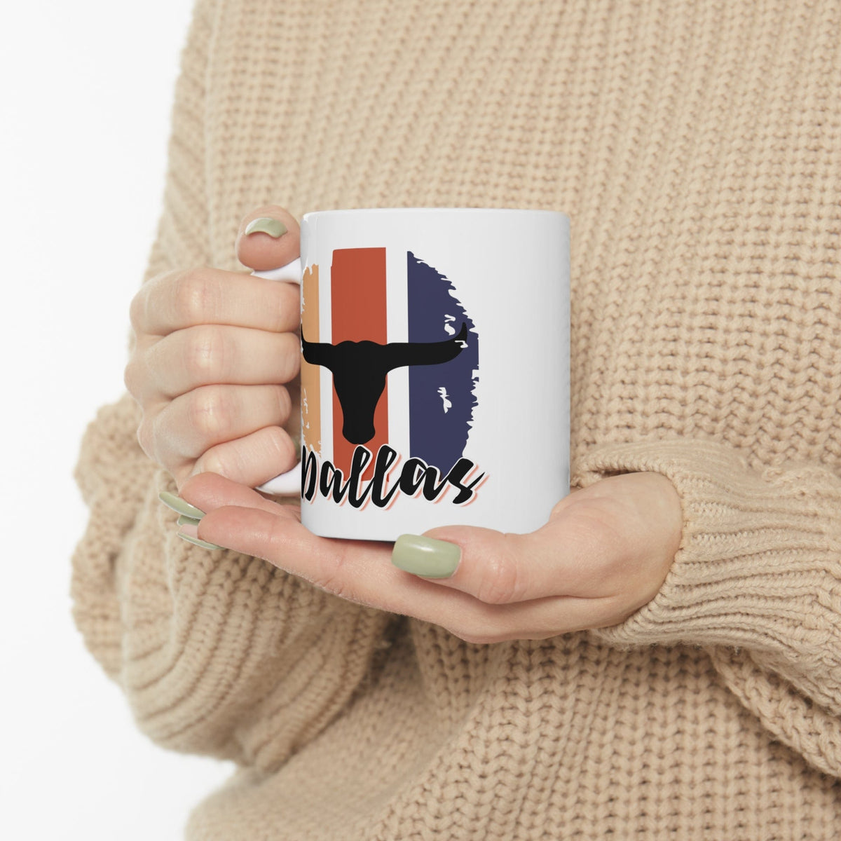 DALLAS - Awesome Ceramic Mug, Exclusive Design