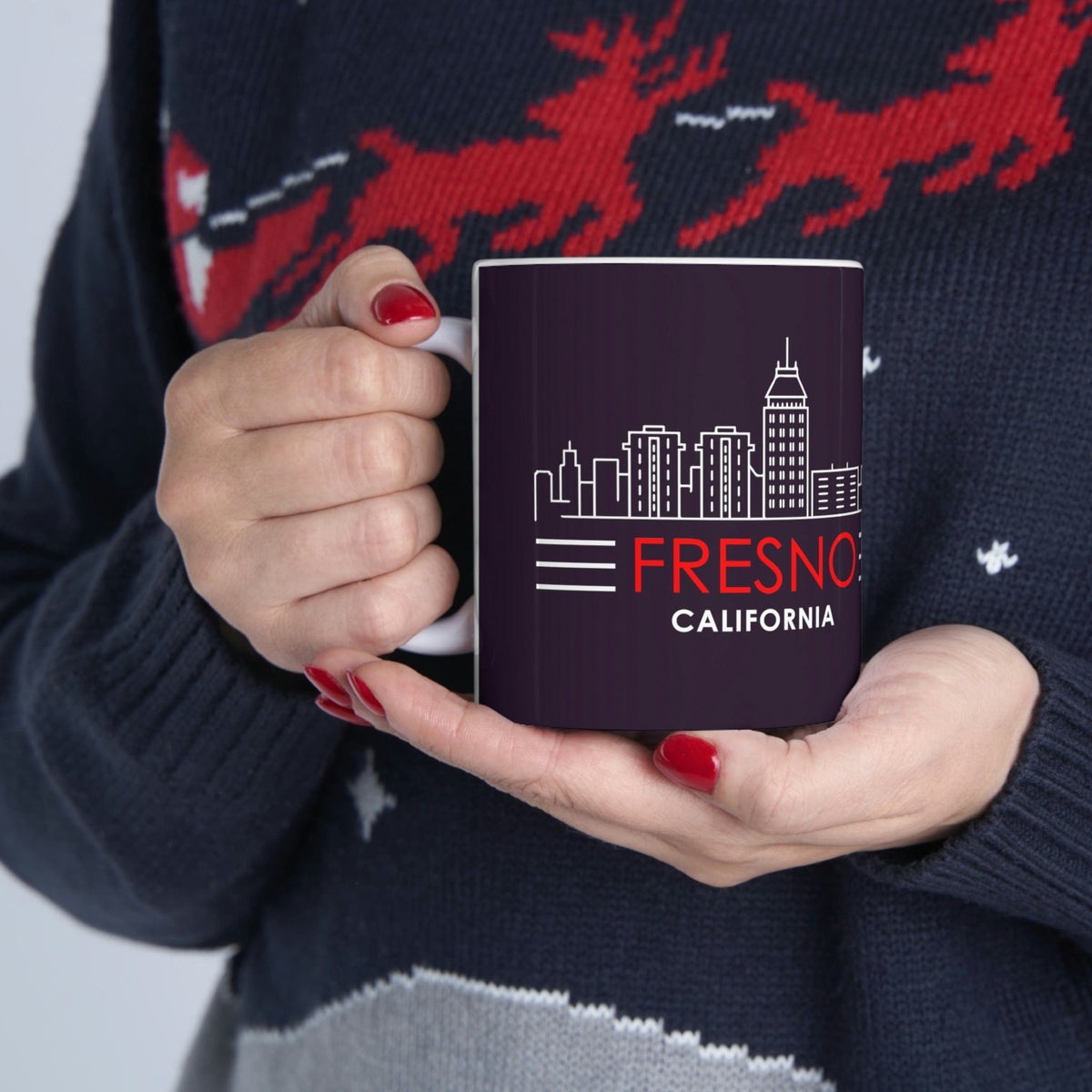 FRESNO - Awesome Ceramic Mug, Exclusive Design