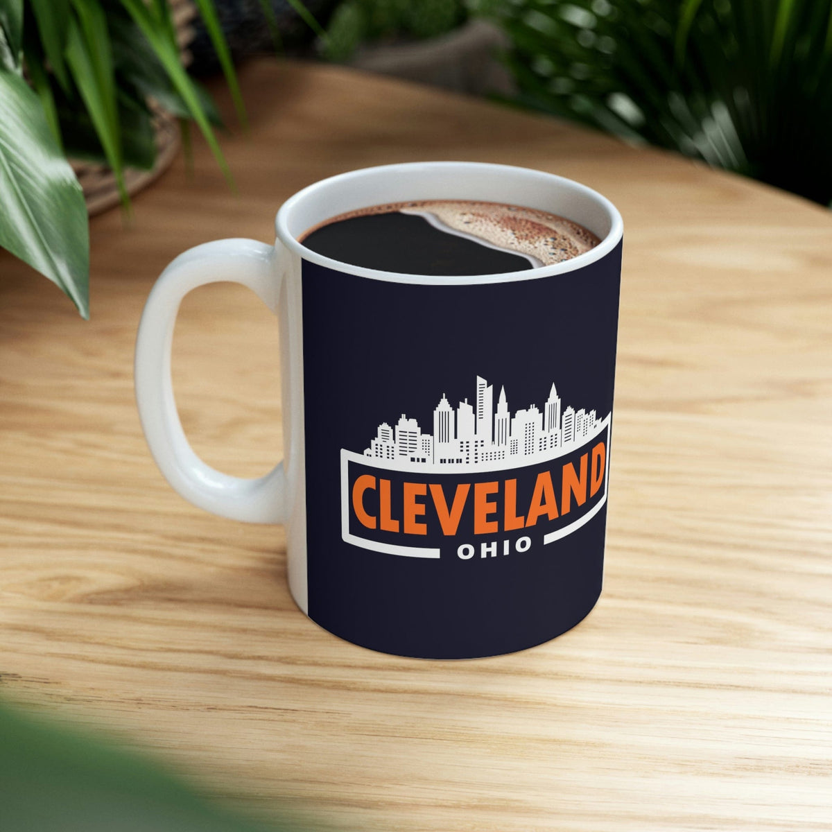 CLEVELAND - Awesome Ceramic Mug, Exclusive Design