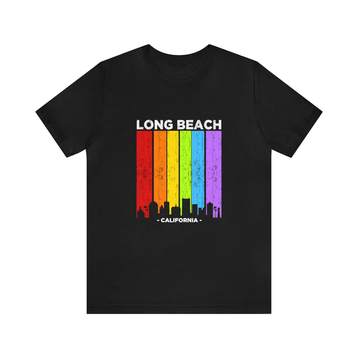 Long Beach California - Short Sleeve Tee