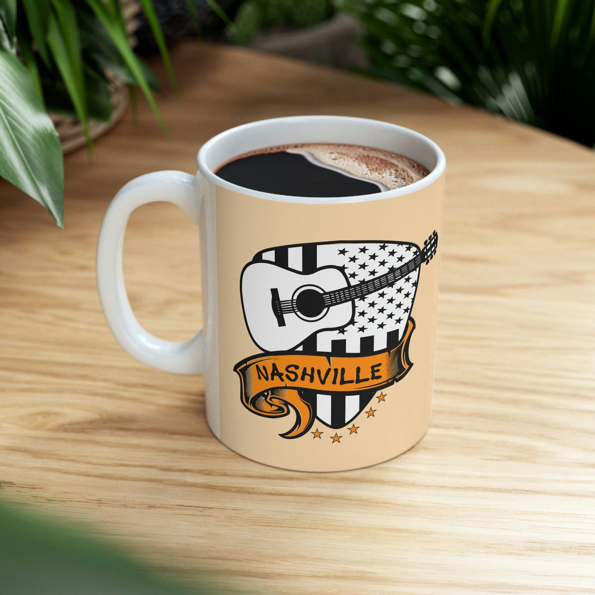 NASHVILLE - Awesome Ceramic Mug, Exclusive Design
