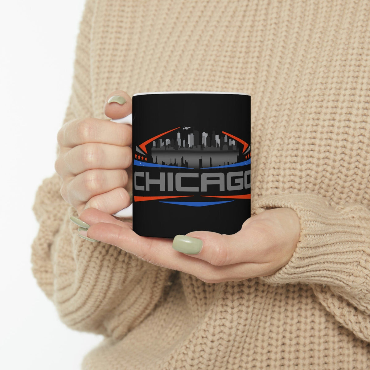CHICAGO - Awesome Ceramic Mug, Exclusive Design