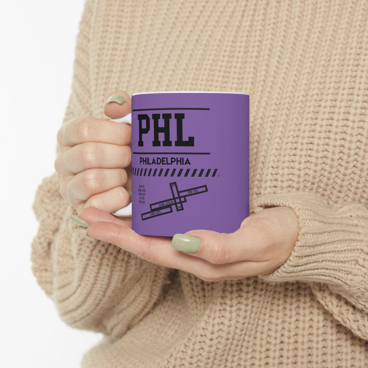 PHILADELPHIA - Awesome Ceramic Mug, Exclusive Design