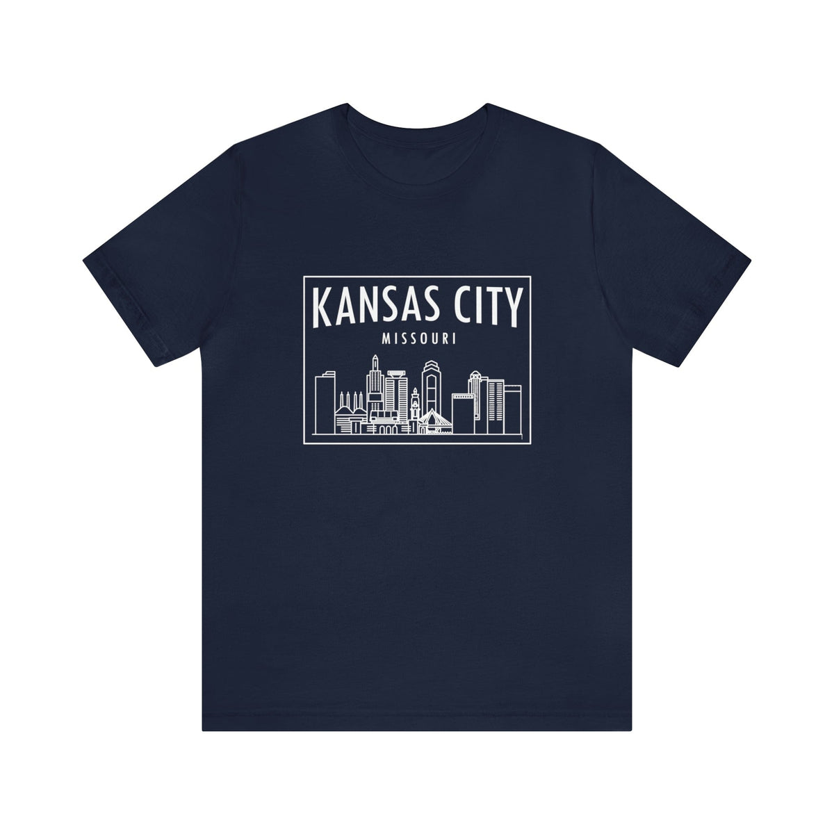 Minimalist Kansas City- Short Sleeve Tee