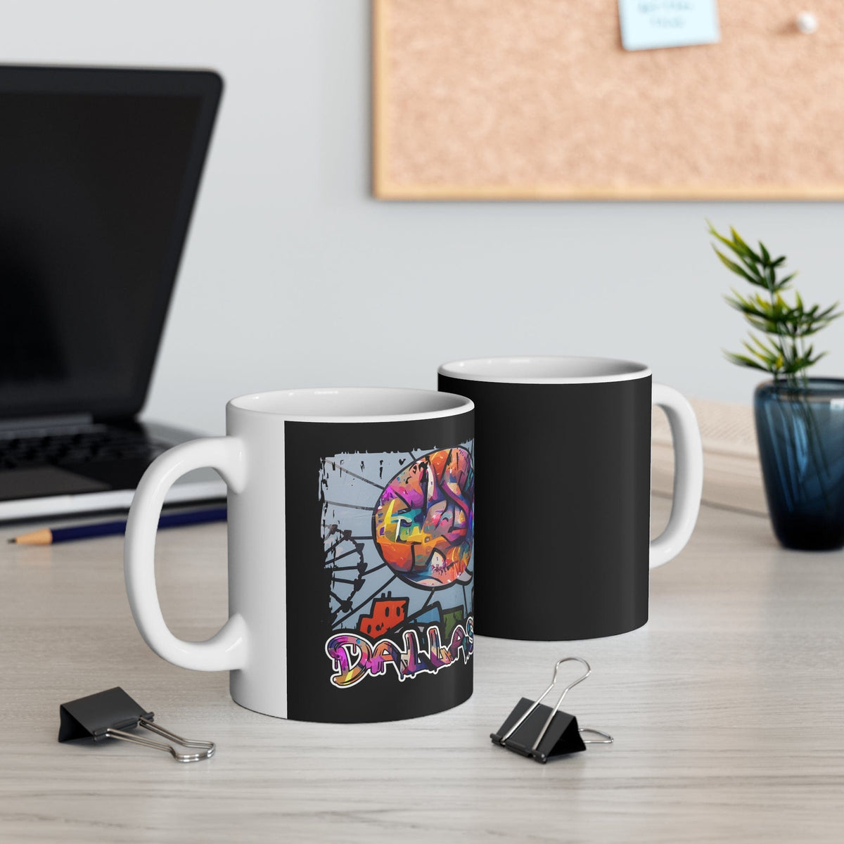 DALLAS - Awesome Ceramic Mug, Exclusive Design