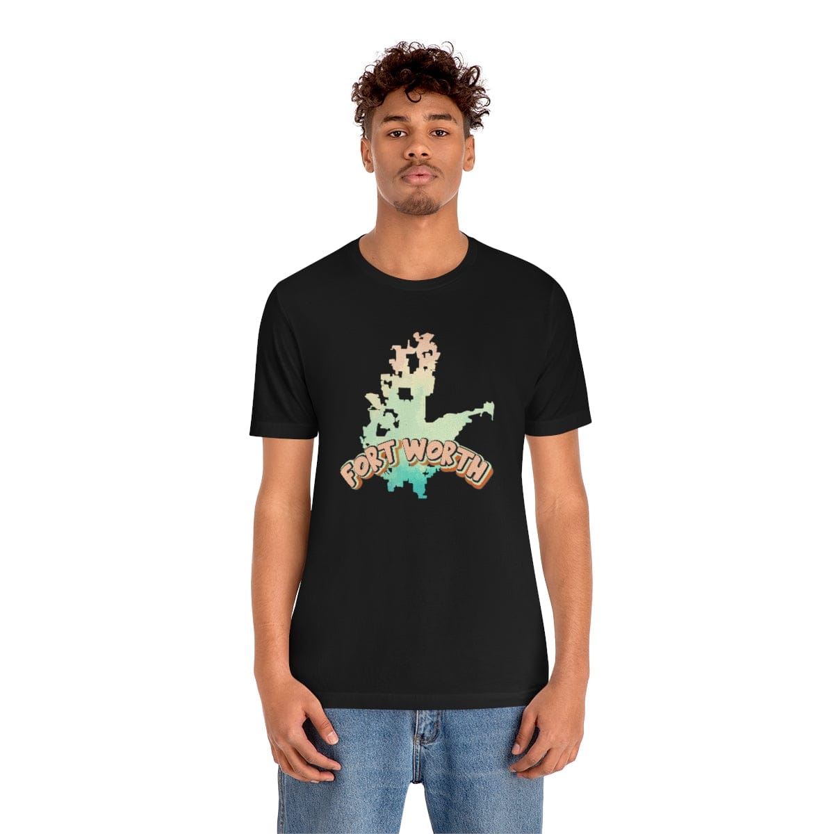 Panther City Map - Short Sleeve Tee