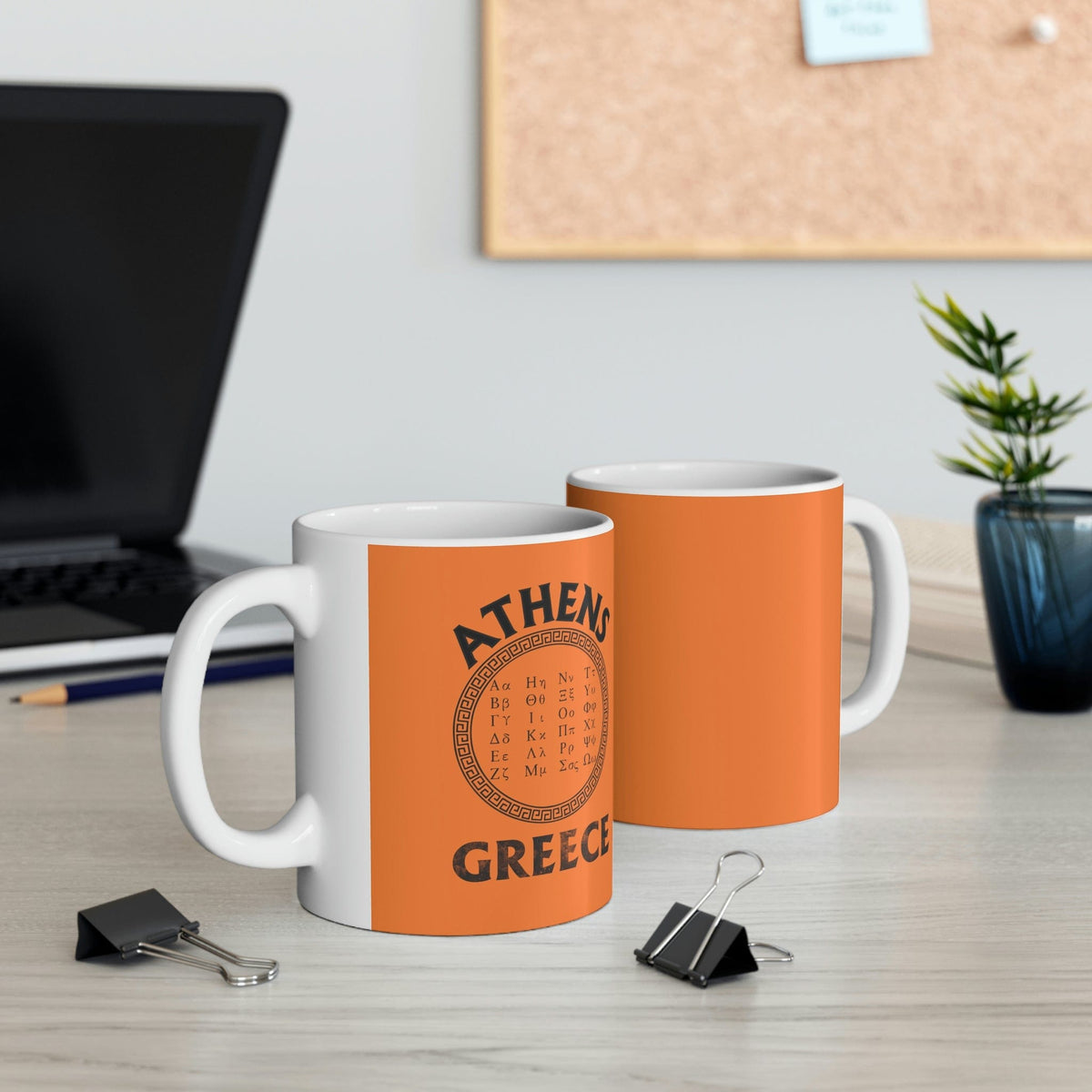 ATHENS - Awesome Ceramic Mug, Exclusive Design