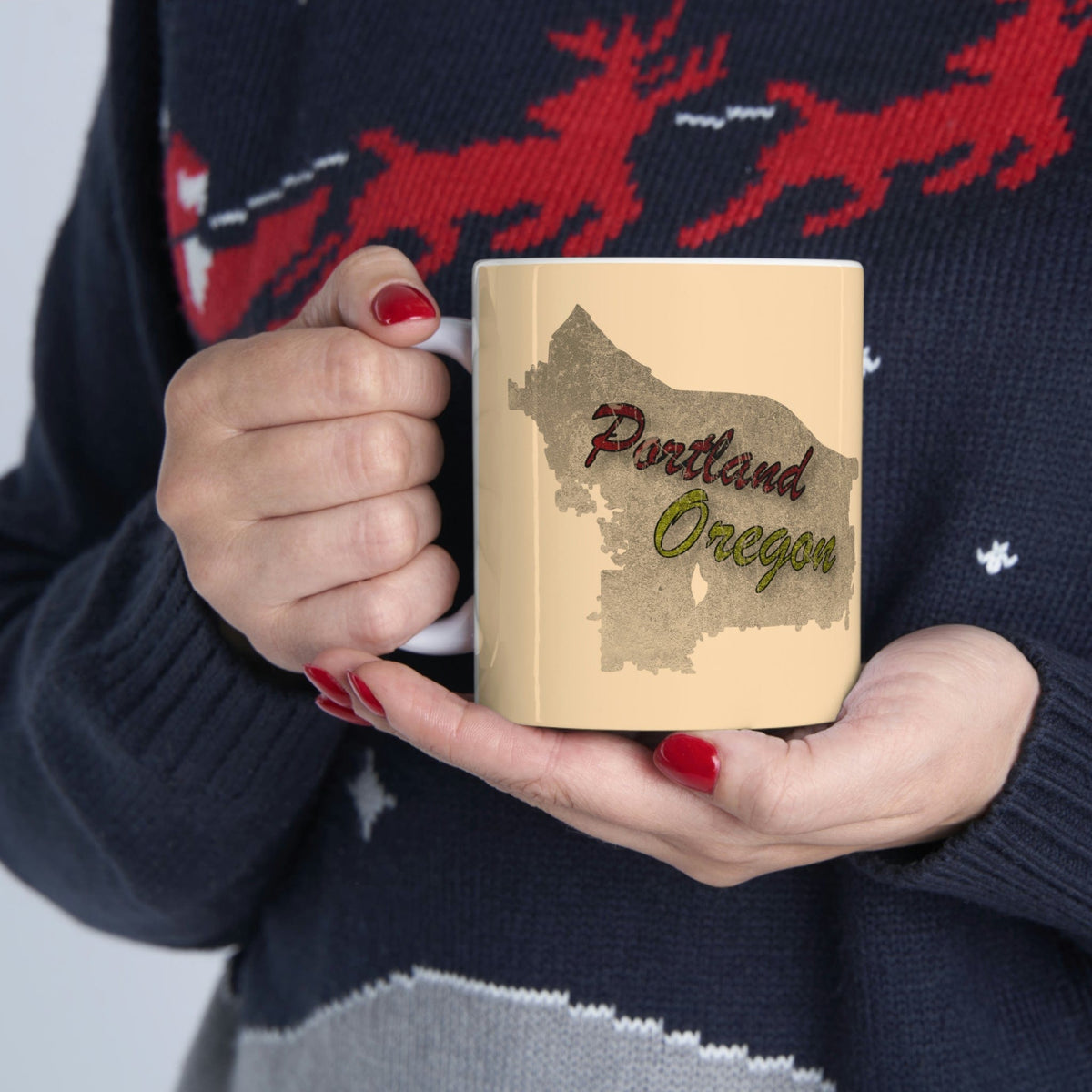 PORTLAND - Awesome Ceramic Mug, Exclusive Design
