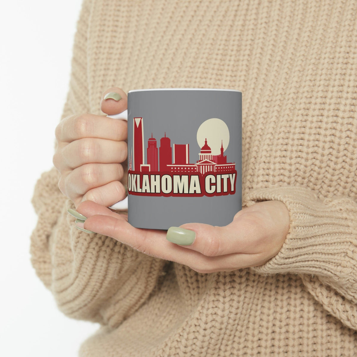 OKLAHOMA CITY - Awesome Ceramic Mug, Exclusive Design